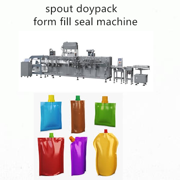 Spout bags form fill seal machine (HFFS)