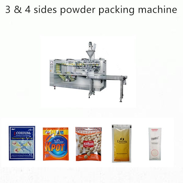 horizontal sachet form fill seal machine