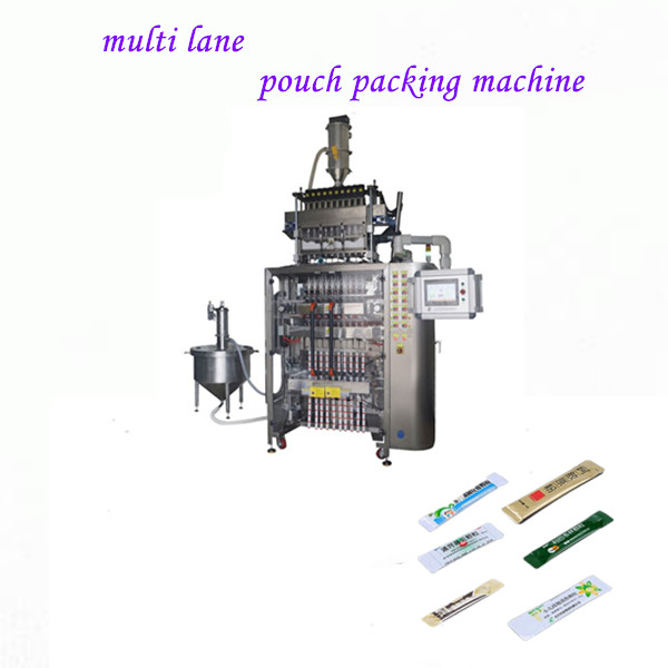 6 lanes powders packing machine