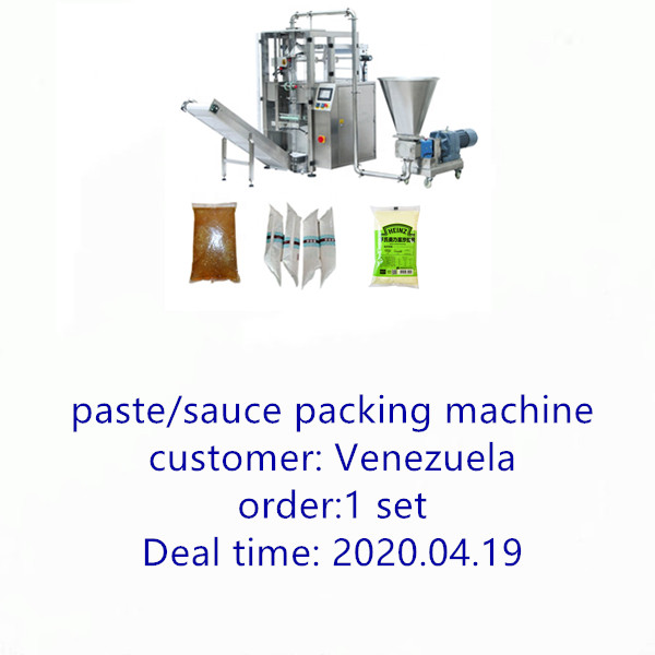 paste vacuum packing machine