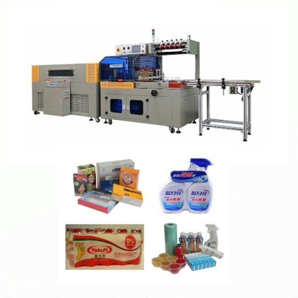 Ltype film wrapping shrinking machine