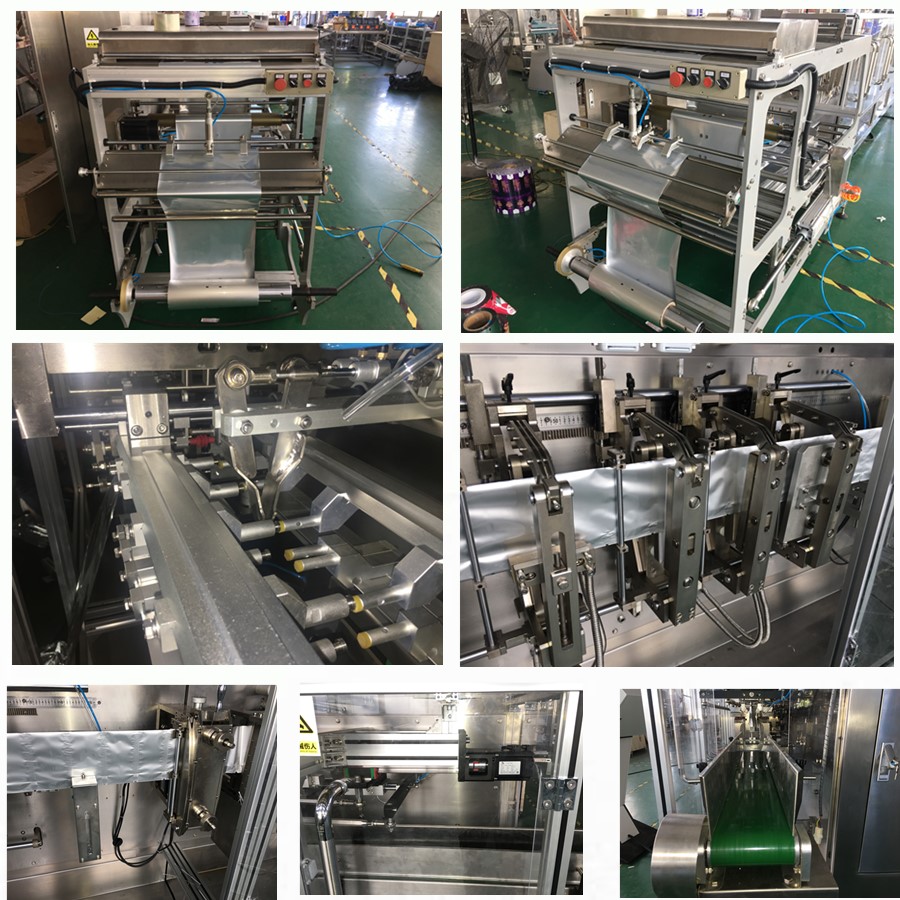 stand up bottle pouch packing machine