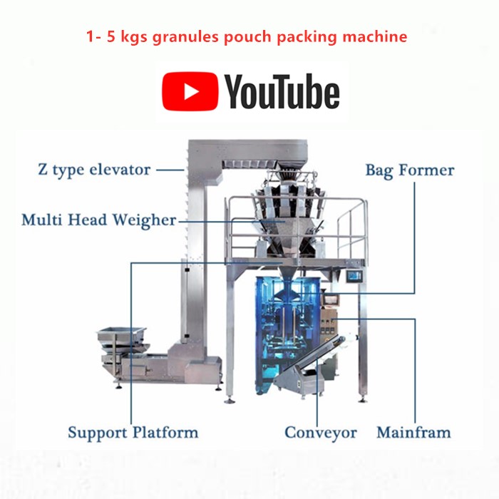 1-5 kgs granules packing machine