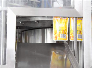 rotary pouch filling capping machine