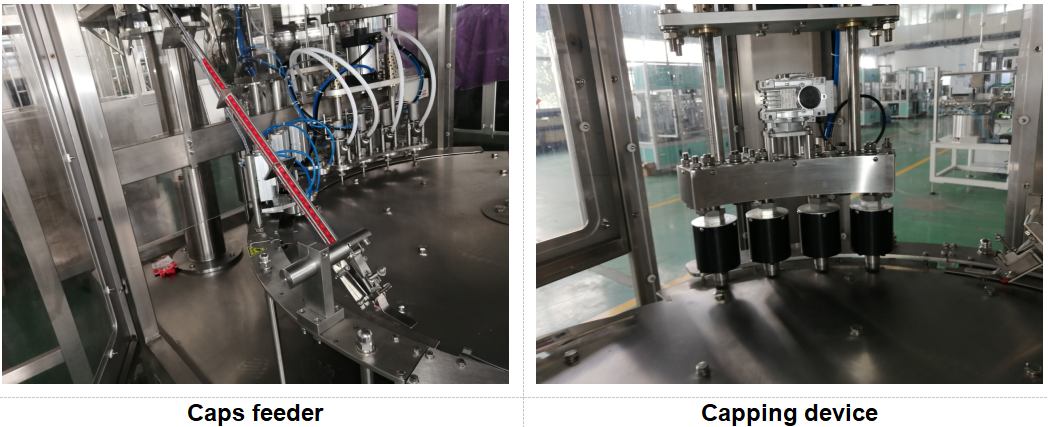 spouted pouch filling capping machine