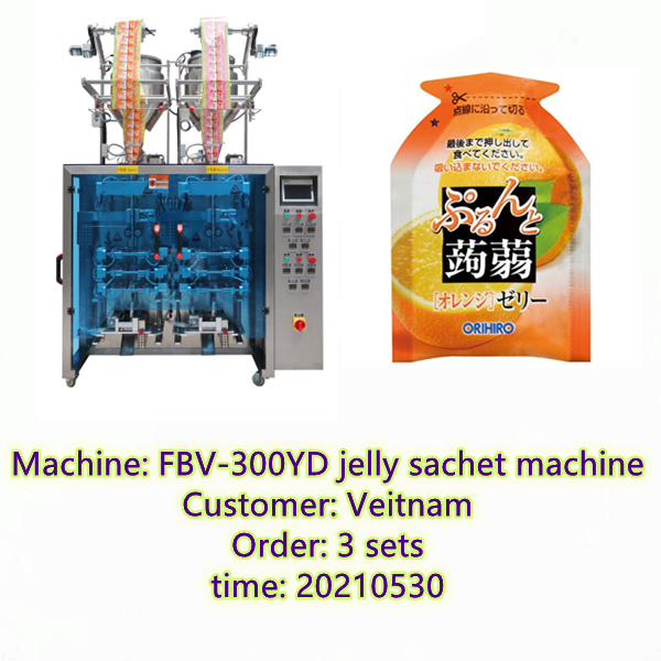 fruits jelly machine