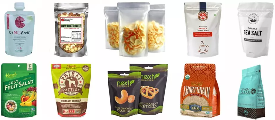 premade pouch filling machine sample pouches