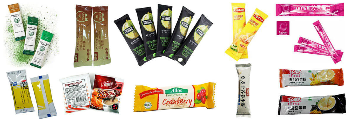 sample sachets of packing machine