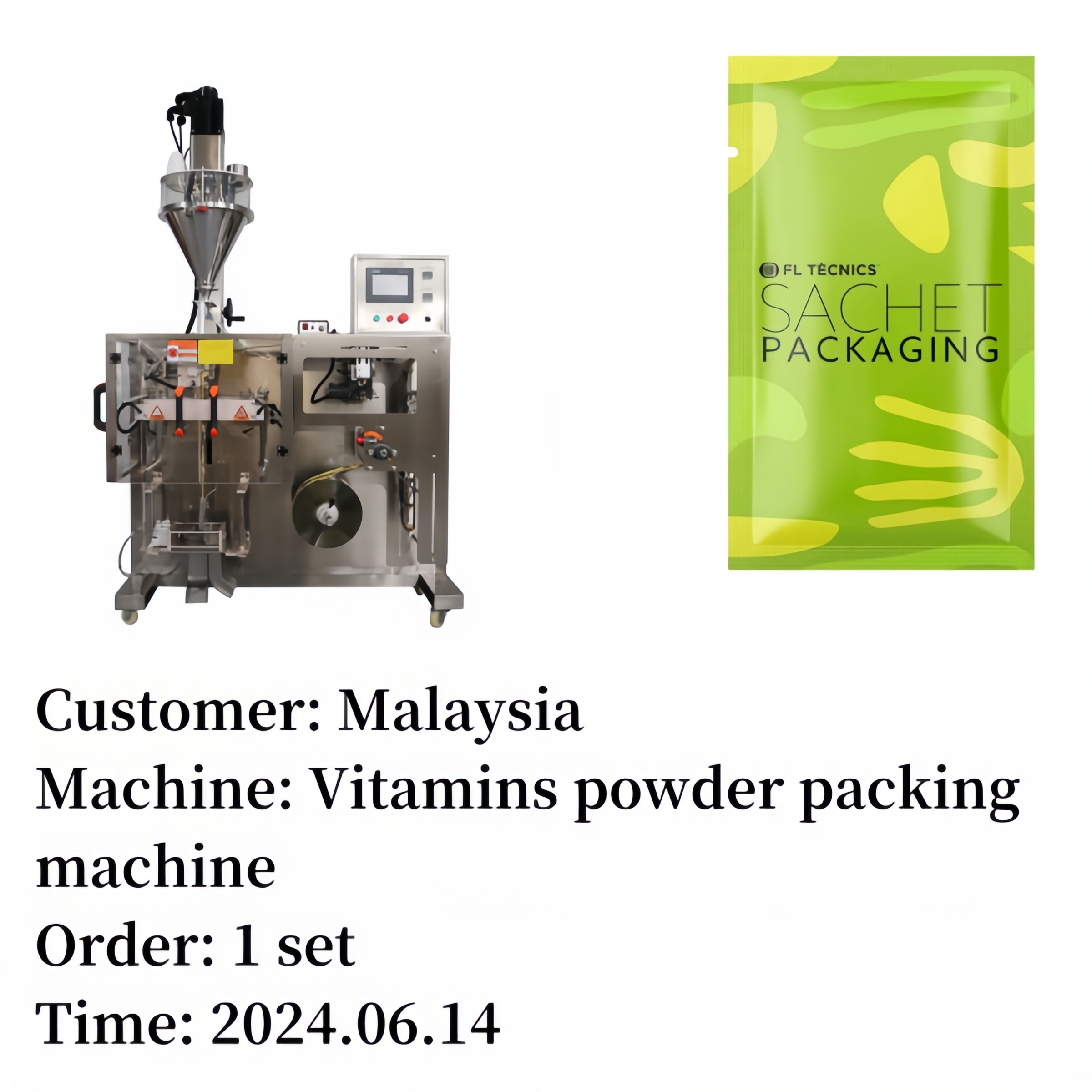 FBV-240 VFFS servo system sachet packing machinery