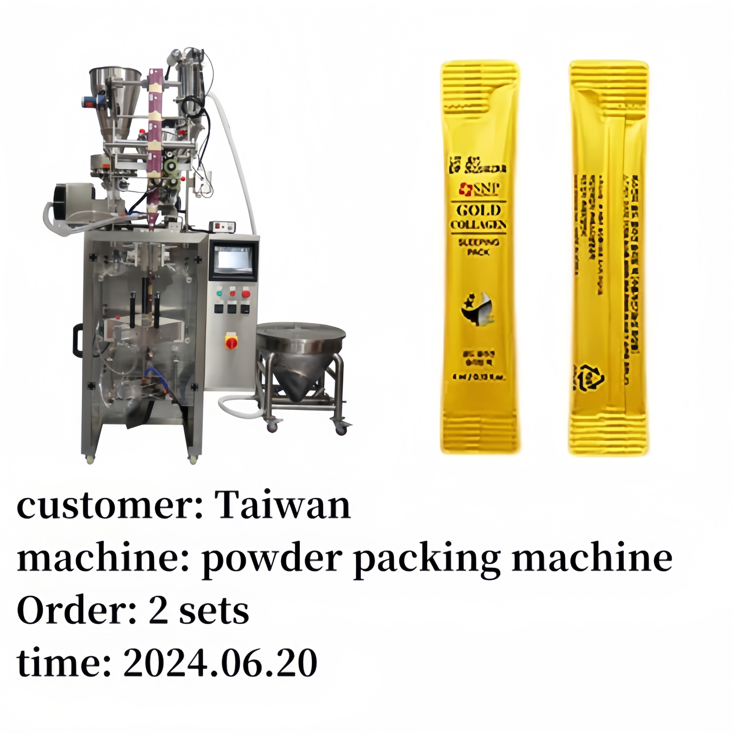 stick bag powder packing machine
